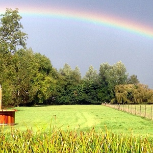 Wood-fired hot tub installation, Hampshire, October 2014